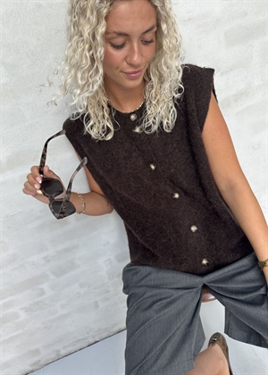 Hirse vest Dark Brown Boii Studios 